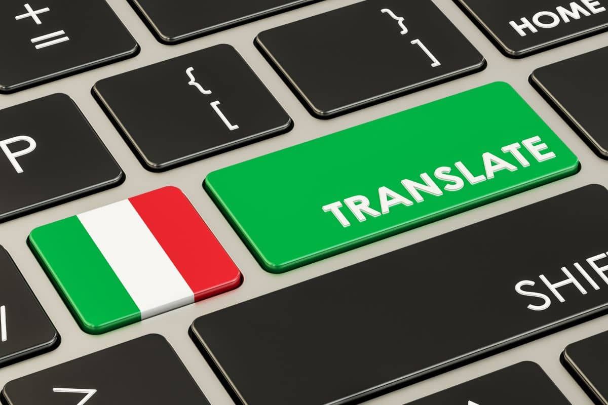 traductor jurado italiano